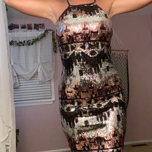 My Michelle Sequin Dress